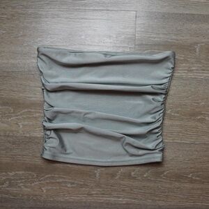 Edikted Silve Ruched Crop Top XS/4